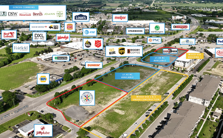 Pictures of Land property located at St. Charles, IL, St. Charles, IL 60175 for lease - image #1