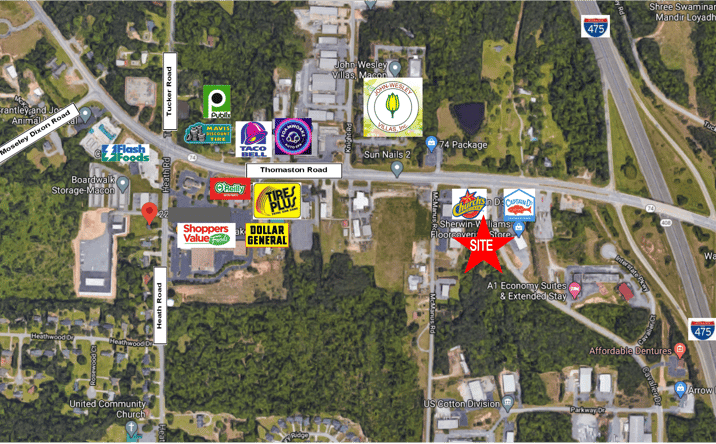 Pictures of Industrial property located at 4031 Cavalier Dr, Macon, GA 31220 for lease - image #1
