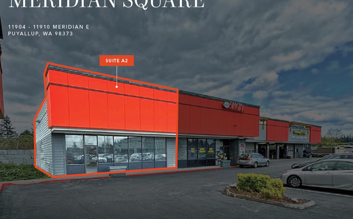 Pictures of Retail property located at 11904 - 11910 Meridian East, Puyallup, WA 98373 for lease - image #1