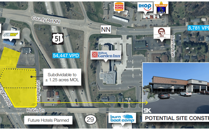 Pictures of Land property located at 227308 Shrike Ave, Wausau, WI 54401 for lease - image #1