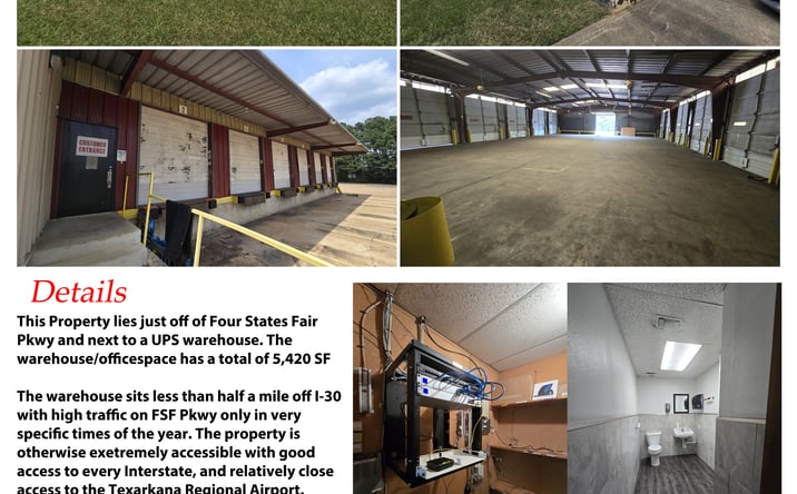 Pictures of Industrial, Special Purpose property located at 3201 E 50th St, Texarkana, AR 71854 for lease - image #1