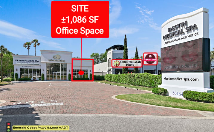 Pictures of Office property located at 36164 Emerald Coast Pkwy, Destin, FL 32541 for lease - image #1