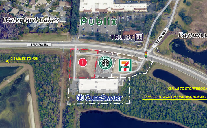 Pictures of Retail, Restaurant property located at 1942 S Alafaya Trail, Orlando, FL 32828 for lease - image #1