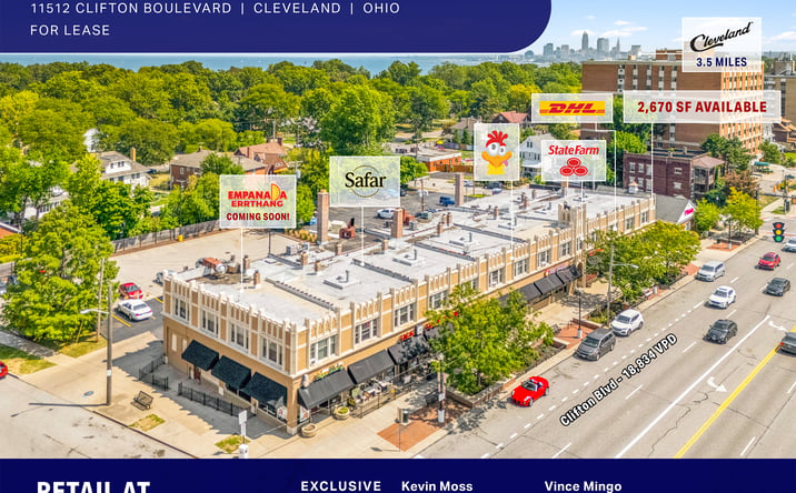 Pictures of Retail property located at 11512 Clifton Blvd, Cleveland, OH 44102 for lease - image #1