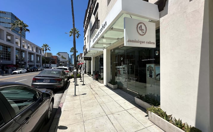 Pictures of Retail property located at 9513 S Santa Monica Blvd, Beverly Hills, CA 90210 for lease - image #1