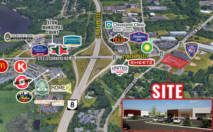 Pictures of Retail, Land property located at 4141 Hudson Dr, Stow, OH 44224 for lease - image #1