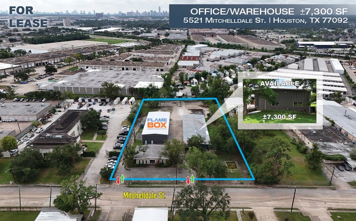 Pictures of Industrial property located at 5521 Mitchelldale St, Houston, TX 77092 for lease - image #1