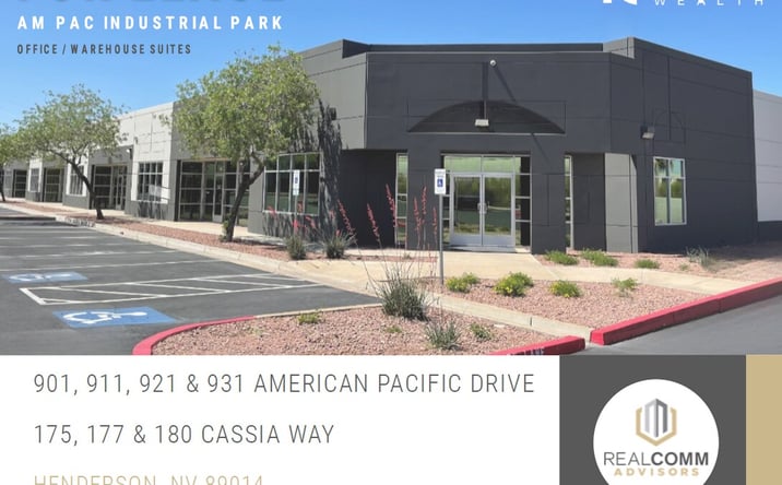 Pictures of Industrial, Office property located at 901, 911, 921 & 931 American Pacific Drive & 175, 177 & 180 Cassia Way, Henderson, NV 89014 for lease - image #1