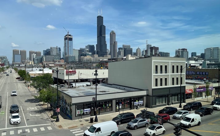 Pictures of Retail, Office property located at 622 W. Roosevelt Road, Chicago, IL 60607 for lease - image #1