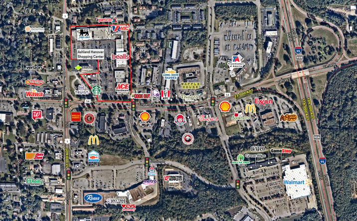 Pictures of Retail property located at 251 N Washington Hwy, Ashland, VA 23005 for lease - image #1