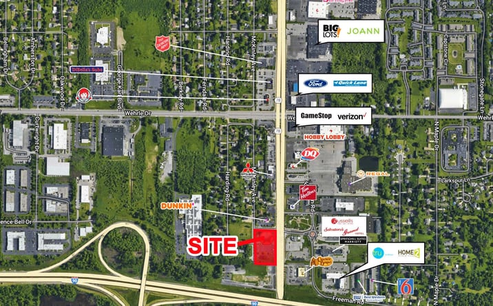 Pictures of Retail, Restaurant property located at 6766 Transit Rd, Buffalo, NY 14221 for lease - image #1