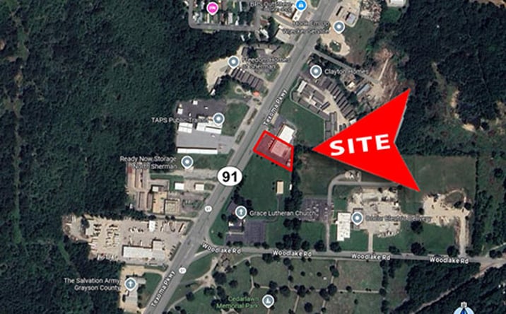 Pictures of Retail property located at 5024 Texoma Pkwy, Denison, TX 75020 for lease - image #1
