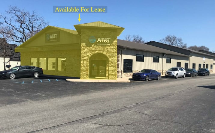 Pictures of Retail property located at 12937-39 Wicker Avenue, Cedar Lake, IN 46303 for lease - image #1
