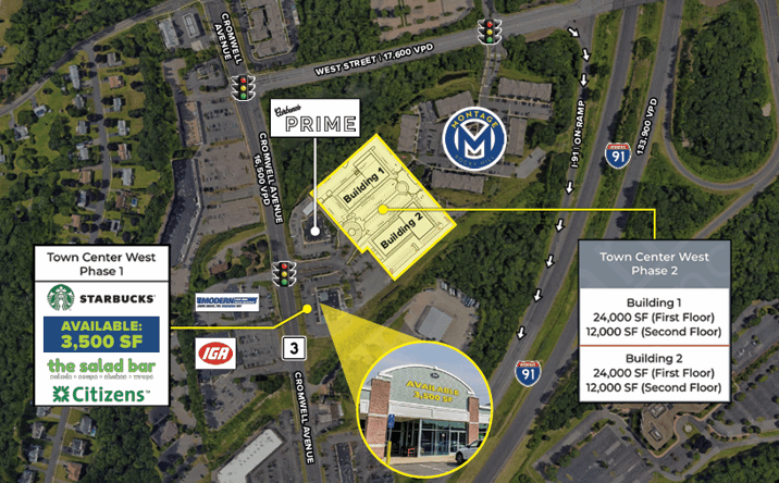 Pictures of Retail property located at 856 Cromwell Ave, Rocky Hill, CT 06067 for lease - image #1