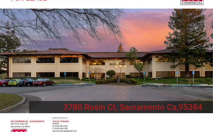 Pictures of Office property located at 3780 Rosin Ct, Sacramento, CA 95834 for lease - image #1