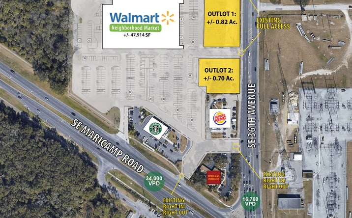 Pictures of Retail, Land property located at SE 36th Avenue & Se Maricamp Road, Ocala, FL 34471 for lease - image #1