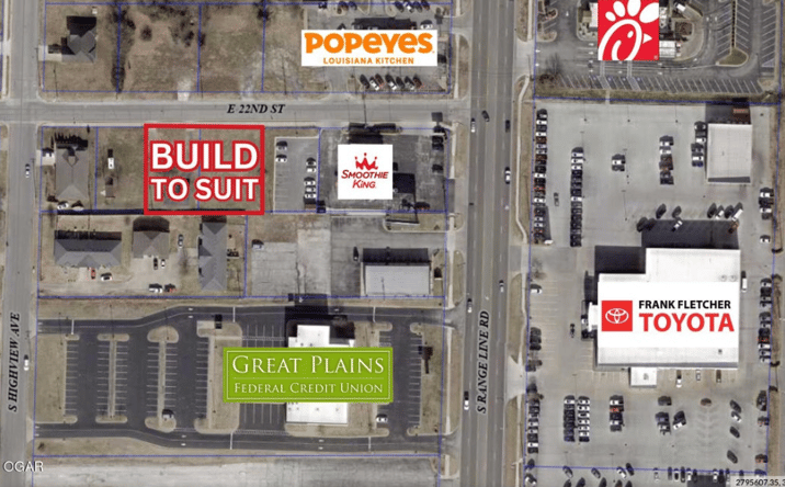 Pictures of Land property located at 2914 E 22nd St, Joplin, MO 64804 for lease - image #1