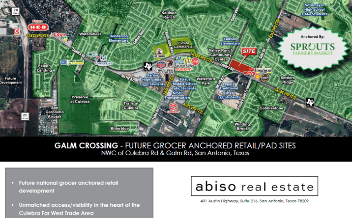 Pictures of Retail, Land, Restaurant property located at 13343 Culebra Rd, San Antonio, TX 78253 for lease - image #1