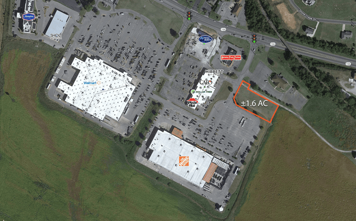 Pictures of Retail, Land property located at 1451 W. College St., Pulaski, TN 38478 for lease - image #1