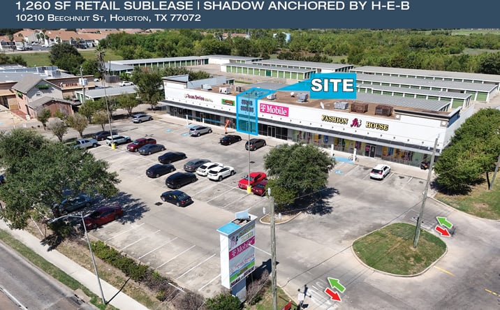 Pictures of Retail property located at 10210 Beechnut St, Houston, TX 77072 for lease - image #1