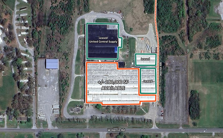 Pictures of Office, Industrial property located at 2405 W Herrin St, Herrin, IL 62948 for lease - image #1