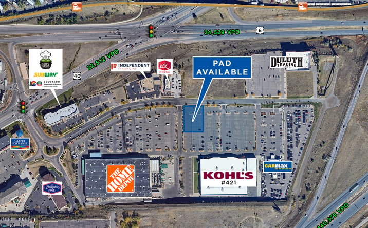 Pictures of Land property located at 16700 W Colfax Ave, Golden, CO 80401 for lease - image #1