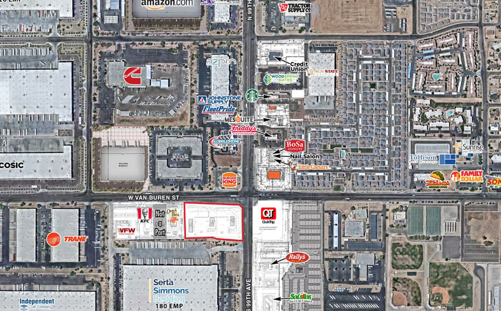 Pictures of Retail property located at 9920 W Van Buren St, Avondale, AZ 85323 for lease - image #1