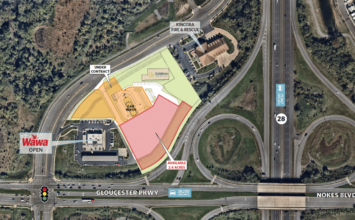 Pictures of Retail property located at Gloucester Pkwy & Pacific Boulevard, Ashburn, VA 20147 for lease - image #1