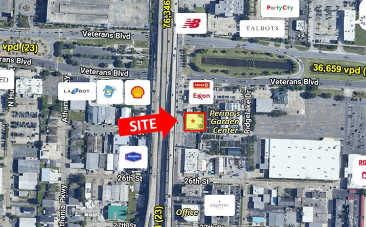 Pictures of Land property located at 2805 N Causeway Blvd, Metairie, LA 70002 for lease - image #1
