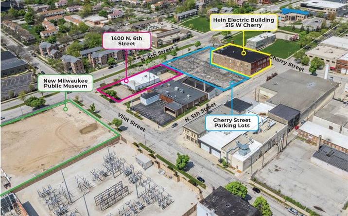Pictures of Industrial property located at 515 W Cherry St, Milwaukee, WI 53212 for lease - image #1