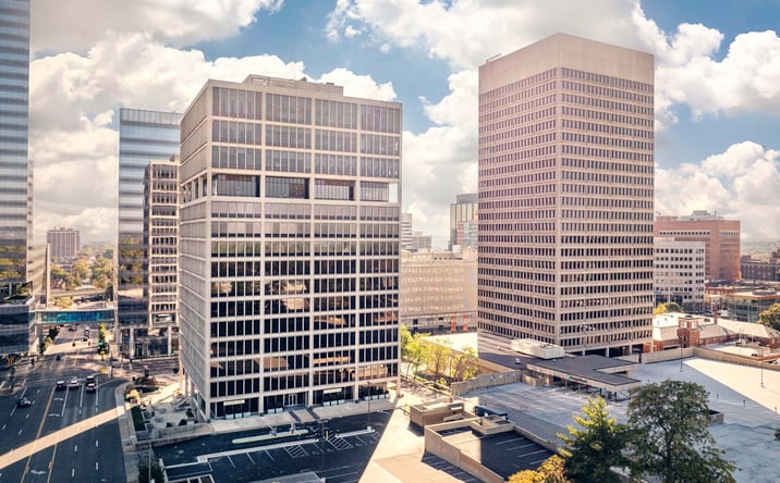Pictures of Office property located at 7701 & 7733 Forsyth Blvd, St. Louis, MO 63105 for lease - image #1