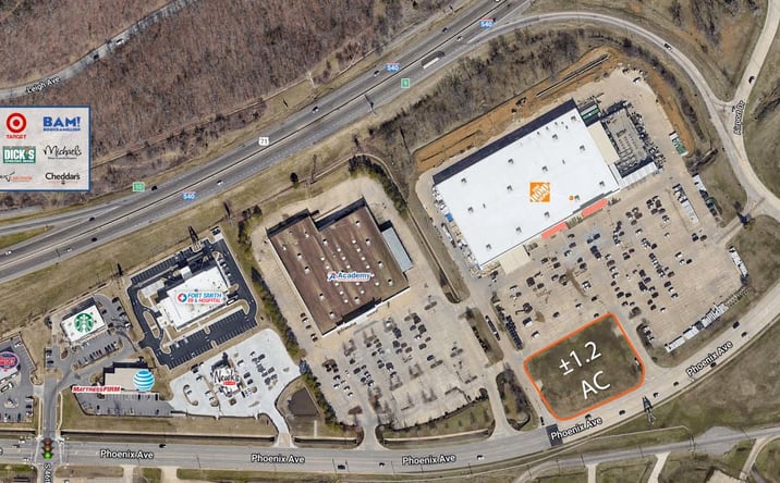 Pictures of Land property located at 5101 Phoenix Ave., Fort Smith, AR 72903 for lease - image #1