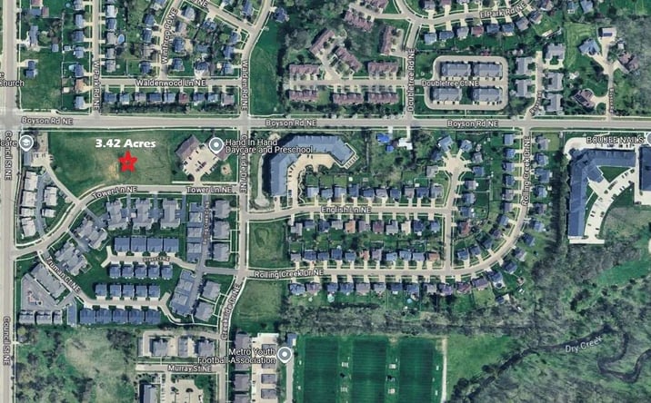 Pictures of Land property located at 1340 And 1410 Tower Ln NE, Cedar Rapids, IA 52402 for lease - image #1