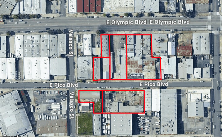 Pictures of Industrial, Land property located at 3412-3420 E Olympic Blvd & 3447-3463 E Pico Blvd, Commerce, CA 90023 for lease - image #1