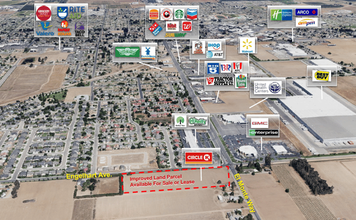 Pictures of Retail property located at 7148 W El Monte Way, Dinuba, CA 93618 for lease - image #1