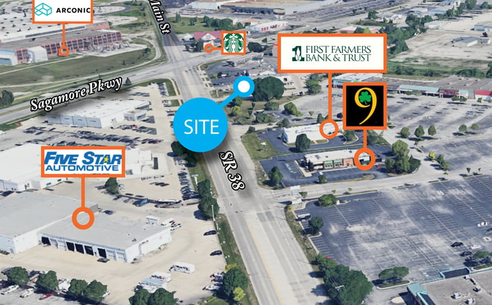 Pictures of Land, Retail property located at 3410 State Route 38, Lafayette, IN 47905 for lease - image #1