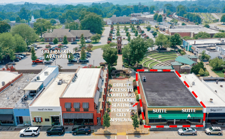 Pictures of Retail, Restaurant property located at 112 S Pendleton St, Easley, SC 29640 for lease - image #1