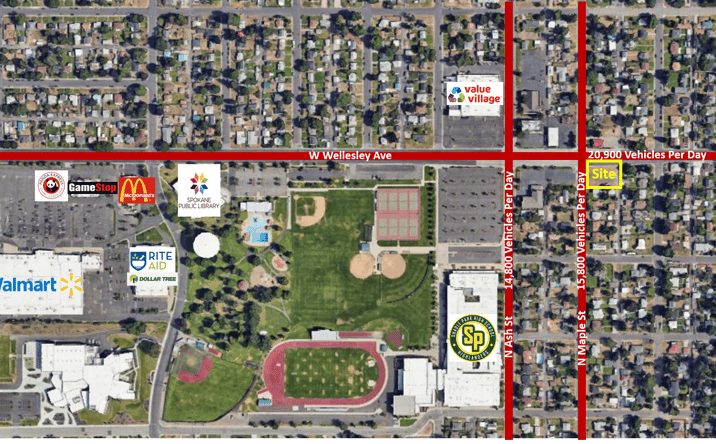 Pictures of Office, Land property located at 4618 N Maple St, Spokane, WA 99205 for lease - image #1