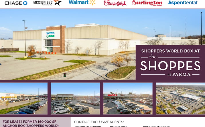 Pictures of Retail property located at 7900 Day Dr, Parma, OH 44129 for lease - image #1