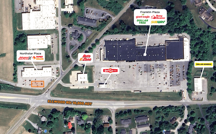 Pictures of Land property located at 225 PA-288, Ellwood City, PA 16117 for lease - image #1