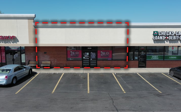 Pictures of Retail property located at 4830 S Emerson Ave, Indianapolis, IN 46203 for lease - image #1