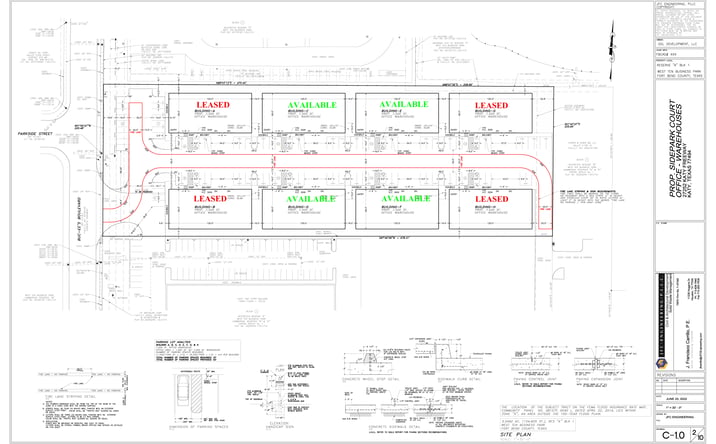 Pictures of Office, Industrial property located at 282 Buc-ee's Blvd, Katy, TX 77494 for lease - image #1
