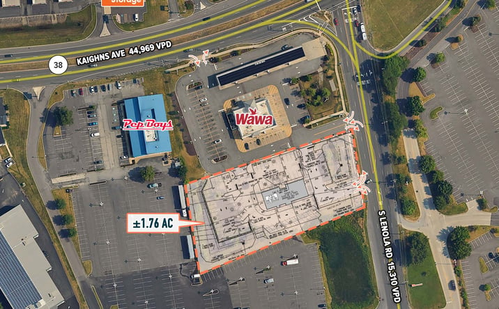 Pictures of Retail, Land property located at 600 Route 38, Maple Shade, NJ 08052 for lease - image #1