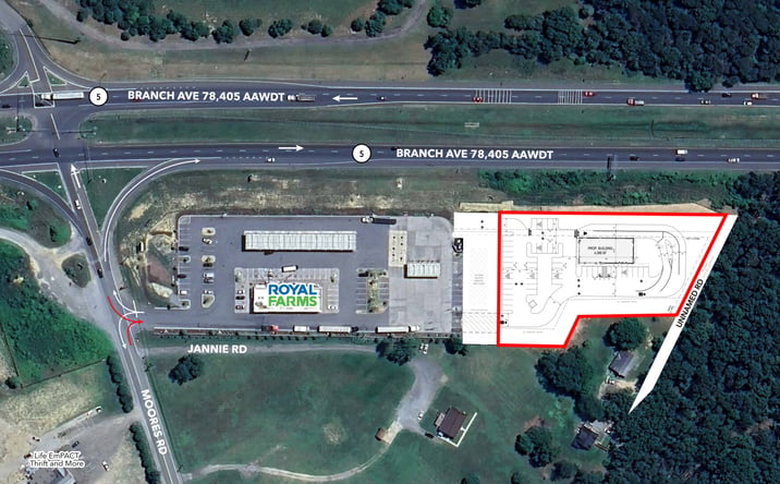 Pictures of Retail, Land property located at 7451 Moores Road, Brandywine, MD 21701 for lease - image #1