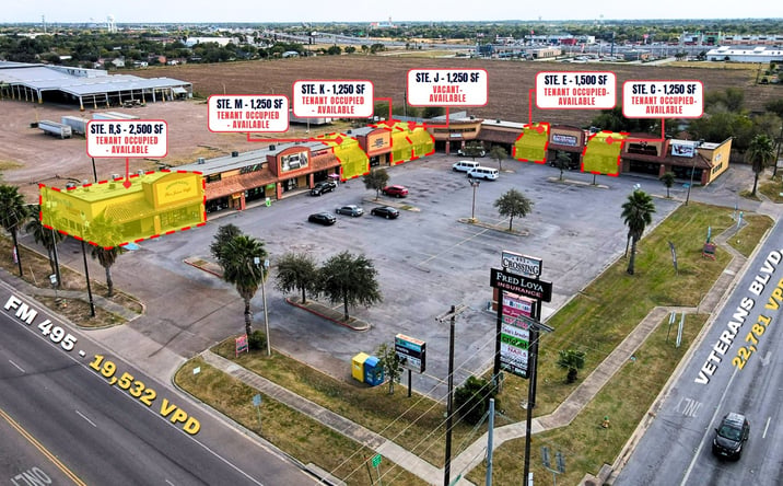 Pictures of Retail, Office property located at 1618 N Veterans Blvd, San Juan, TX 78589 for lease - image #1
