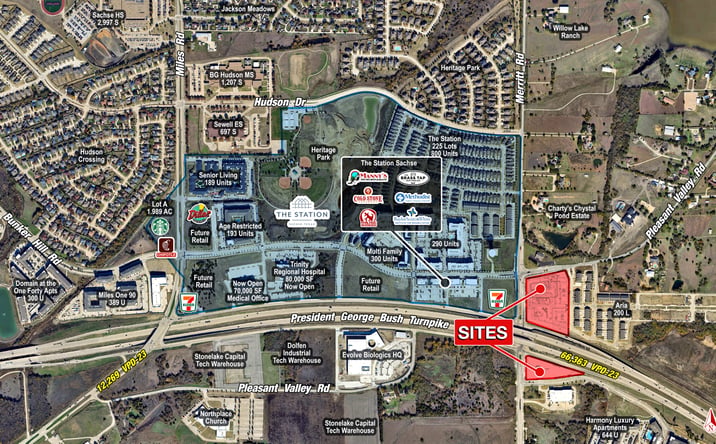 Pictures of Retail, Land property located at 5550 President George Bush Hwy, Sachse, TX 75048 for lease - image #1