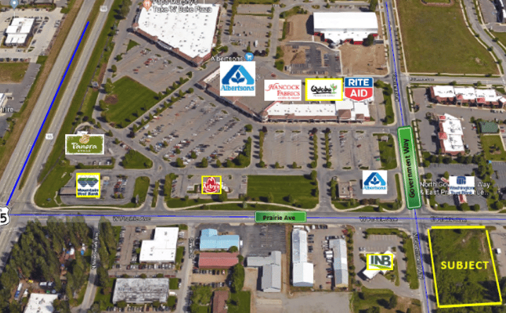 Pictures of Retail property located at SEC Government Way & Prairie Ave, Dalton Gardens, ID 83815 for lease - image #1