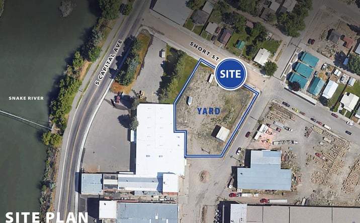 Pictures of Land property located at 743 S Capital Ave, Idaho Falls, ID 83402 for lease - image #1