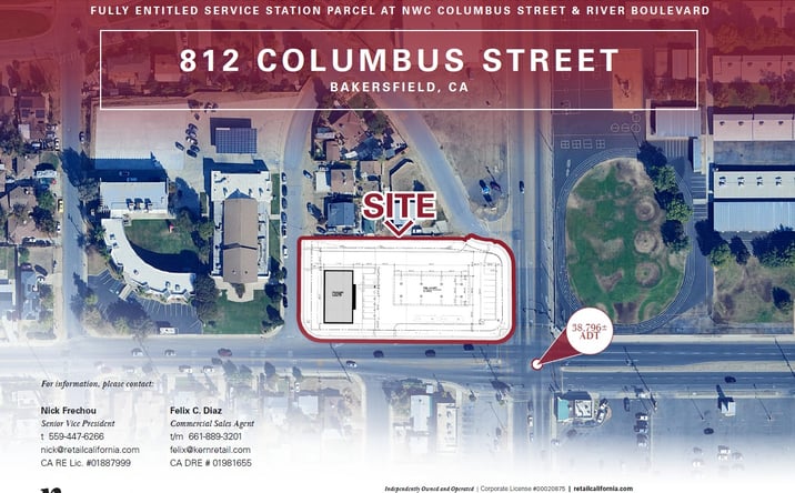 Pictures of Land property located at 812 Columbus St, Bakersfield, CA 93305 for lease - image #1