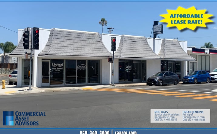 Pictures of Retail, Office property located at 8702-8716 La Mesa Blvd., La Mesa, CA 91942 for lease - image #1